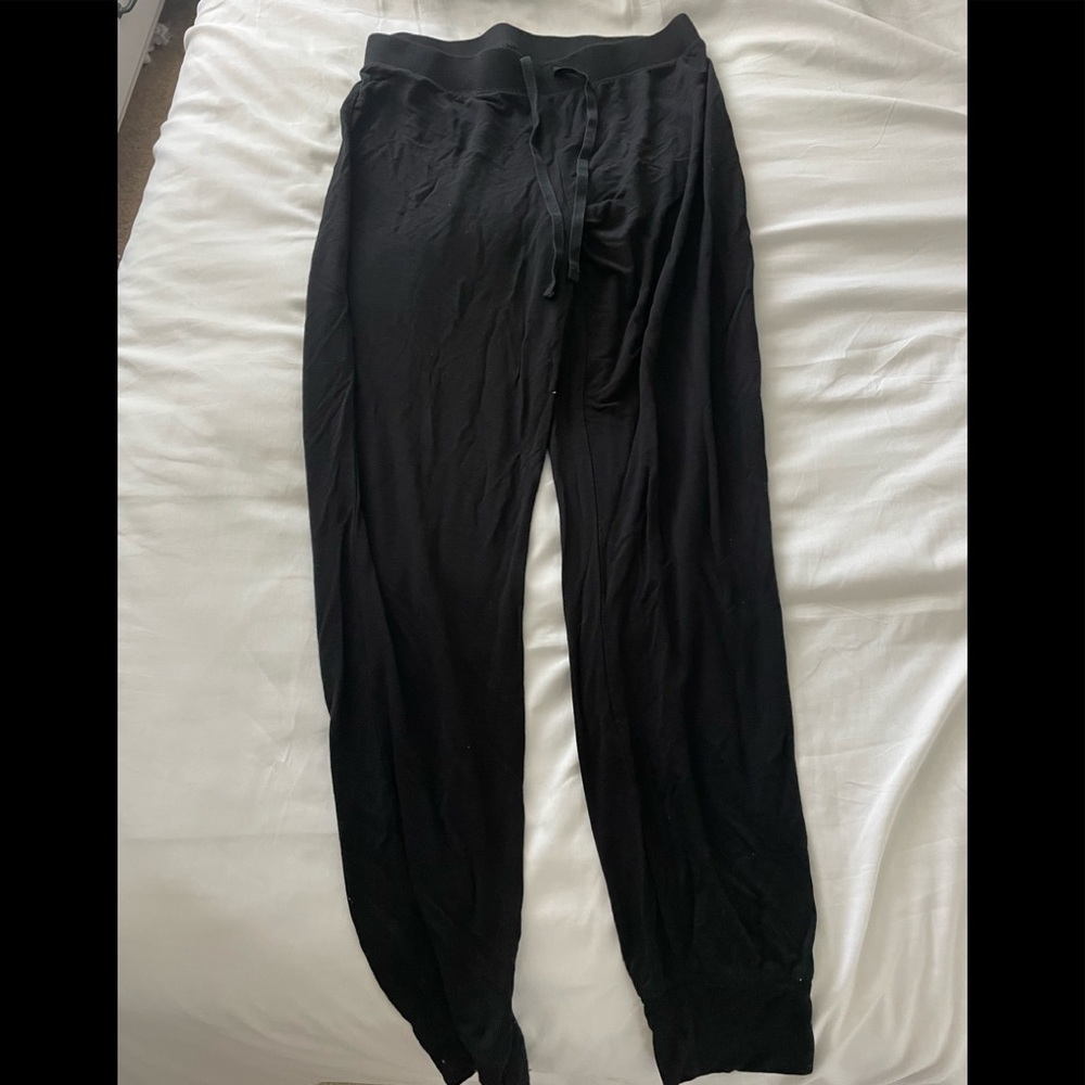 Tabitha Webb light weight black Joggers